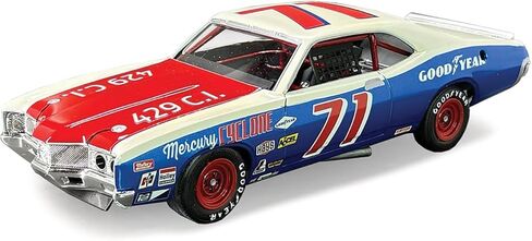 MPC 1971 Mercury Cyclone Stock Car Model Kit – 1:25 Scale Classic NASCAR Racer, 429 Engine, 135 Parts, Skill Level 2 (Paint & Glue Required) in Saudi Arabia