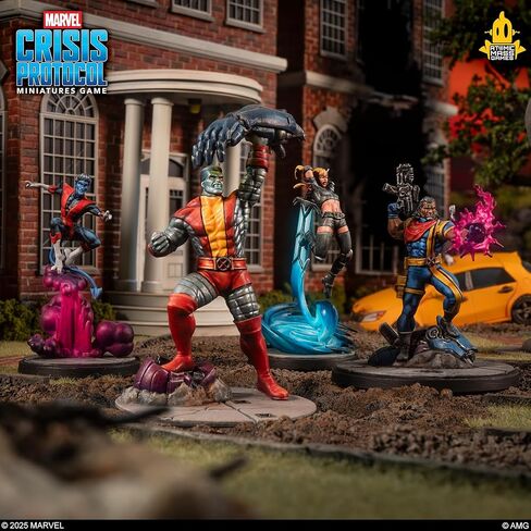 Asmodee Marvel: Crisis Protocol Xavier's Student Affiliation Pack - تتميز بالعملاق وماجيك والأسقف والزاحف الليلي، لعبة الأبطال الخارقين على الطاولة، للأعمار من 14 عامًا فما فوق، لاعبان، وقت لعب لمدة 90 دقيقة in Saudi Arabia