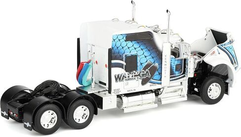 First Gear DCP 1/64 Kenworth W900L Studio Sleeper with 53ft Utility Trailer, Walinga Join Our Team Dealer Exclusive 60-2167 in Saudi Arabia
