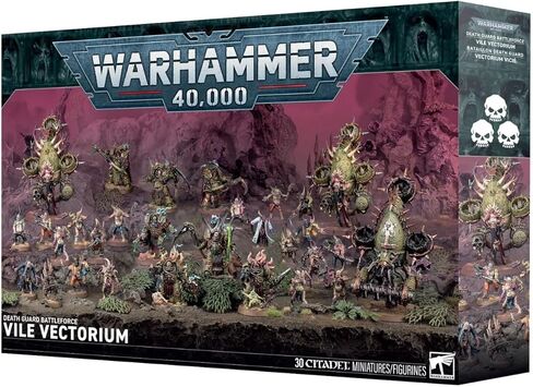 Warhammer 40K Death Guard Vile Vectorium Battleforce Box Set in Saudi Arabia