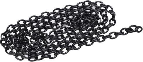 RC سيارة معدنية سحب هوك سلسلة الديكور تسلق التحكم عن بعد اكسسوارات السيارات SCX10 أسود حوالي 79 سم in Kuwait