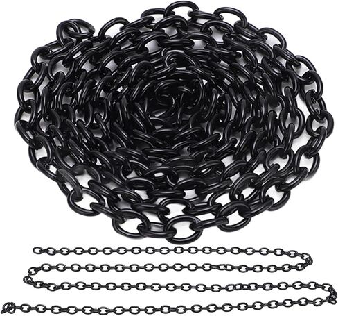 RC سيارة معدنية سحب هوك سلسلة الديكور تسلق التحكم عن بعد اكسسوارات السيارات SCX10 أسود حوالي 79 سم in Kuwait