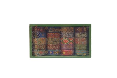 20 Rolls Chinese Style Washi Tape Set, Ancient Palace Pattern Decorative Masking Tapes with Gold Foil, Oriental for Craft, Scrapbook, DIY, Gift Wrapping (23-Dancing Phoenix Grace) in Saudi Arabia