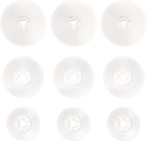 9pcs Sewing Machine Spool Pin Caps Replacement Parts, 4cm/1.57in & 3cm/1.18in & 2.5cm/0.98in, Supplies and Accessories for Most Sewing and Embroidery Machines (White) in Saudi Arabia