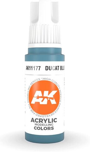AK Interactive 3rd Gen Acrylic Ducat Blue 17ml in Saudi Arabia