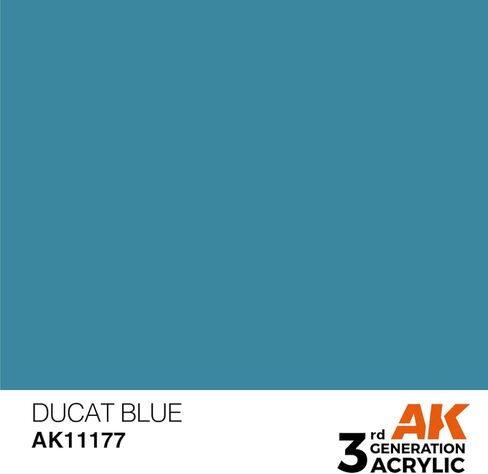 AK Interactive 3rd Gen Acrylic Ducat Blue 17ml in Saudi Arabia
