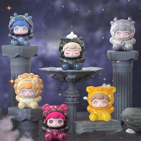Zodiac PET Series Blind Box Figures, Random Design Action Figures Collectible Toys for Gift, Home Decorations, Single Box in Saudi Arabia