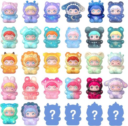 Zodiac PET Series Blind Box Figures, Random Design Action Figures Collectible Toys for Gift, Home Decorations, Single Box in Saudi Arabia