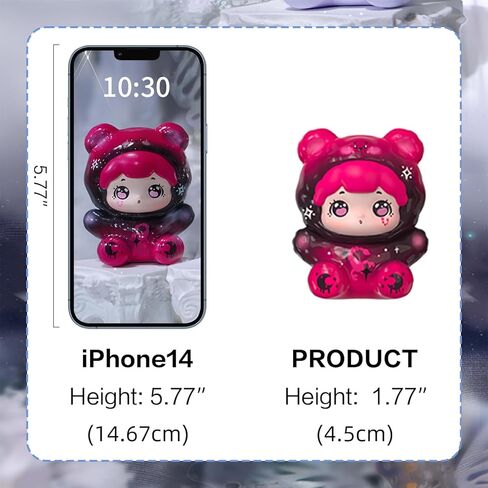 Zodiac PET Series Blind Box Figures, Random Design Action Figures Collectible Toys for Gift, Home Decorations, Single Box in Saudi Arabia