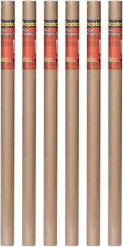 3M Postal Wrapping Paper 60lb 30 inch x 15 Feet Kraft (6-Pack) in Saudi Arabia
