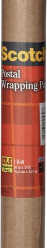 3M Postal Wrapping Paper 60lb 30 inch x 15 Feet Kraft (6-Pack) in Saudi Arabia