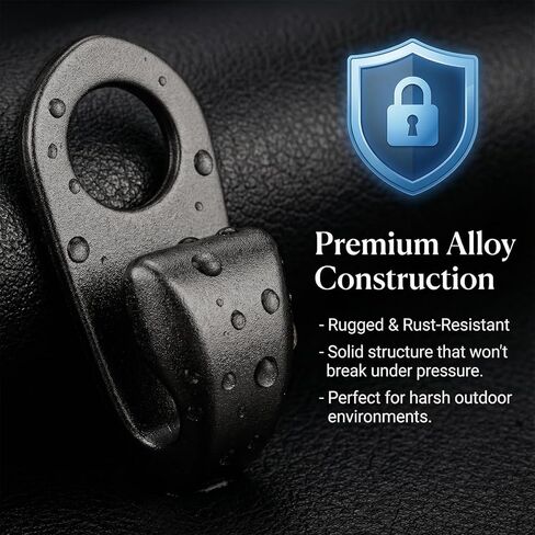 Metal Boot Lace Hooks, 20 Sets Boot Hook Eyelets Metal Outdoor Lace Buckle Speed Hooks for Hiking Shoes for Hiking Boots Repair Leather Shoes in Saudi Arabia