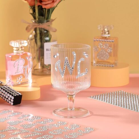 10 Sheets Glitter Sticker Letters 3 Styles Silver Rhinestone Number Stickers Bling Crystal Glitter Alphabet Stickers Self Adhesive Gemstone Border Stickers or DIY Crafts, Decoration and Scrapbooking in Saudi Arabia