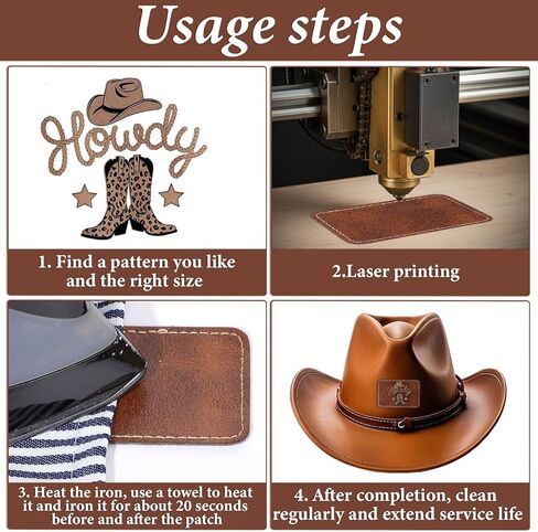 60 PCS Leather Patches for Hats, Leather Hat Patches, Blank Iron on Heat Press Adhesive Patche for Hats and Clothes Repair, Rectangle Oval Round Square in Saudi Arabia