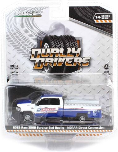 Truck 1/64 2023 Ram 3500 Service Bed Dually, Direct Connection Dually Drivers 14 46140-F in Saudi Arabia