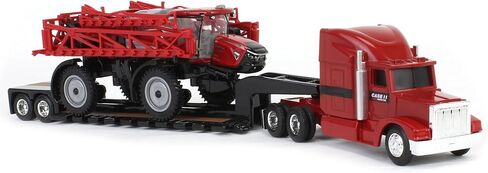 ERTL 1/64 Case IH Patriot 4350 Sprayer & Semi with Lowboy Trailer 44379 in Saudi Arabia