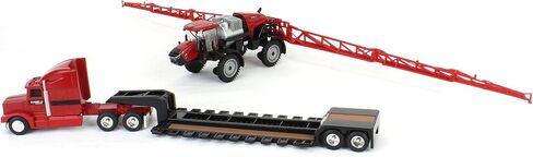 ERTL 1/64 Case IH Patriot 4350 Sprayer & Semi with Lowboy Trailer 44379 in Saudi Arabia