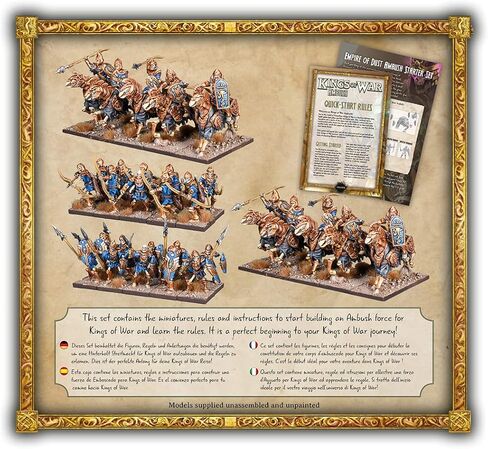 Mantic Games Kings of War 3E: Empire of Dust - Ambush Starter Set in Saudi Arabia
