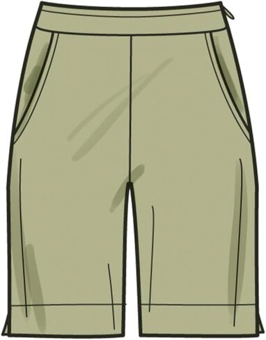 سترة صوفية من Simplicity SS9611D5 Misses'، وقميص قصير، وسروال طويل الساق، وسروال برمودا، حزمة نمط الخياطة، رمز التصميم S9611، الأحجام 4-6-8-10-12 in Kuwait