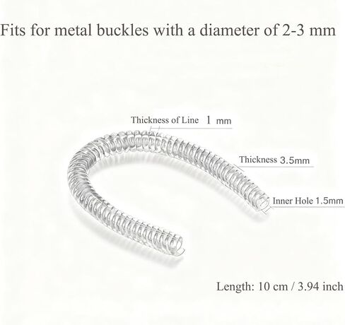 DraCra 15 Pack Metal Swivel Snap Hooks Protector Universal Swivel Clasp Hooks Spiral Sleeve Protective Conver for Lobster Claw Clasps Purse Hardware Shoulder Bag Hobo Bags Clutch Purses Tote Handbags in Saudi Arabia