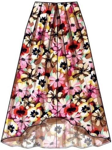 مجموعة أدوات خياطة سترة مبطنة وتنورة مستقيمة من Simplicity SS9555U5، كود S9555، المقاسات 16-18-20-22-24 in Kuwait