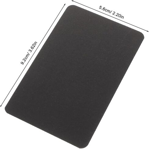 Housoutil 100pcs Black Blank Cards DIY Note Cards for Craft Projects Drawing and Study 3.5 x 2.5 Inch Blank Playing for Parties and Signature Greetings in Saudi Arabia