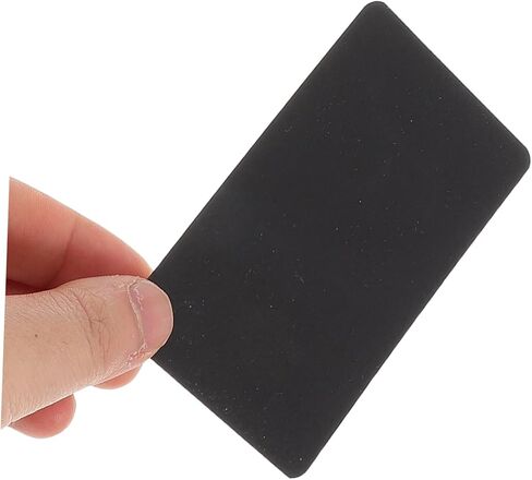 Housoutil 100pcs Black Blank Cards DIY Note Cards for Craft Projects Drawing and Study 3.5 x 2.5 Inch Blank Playing for Parties and Signature Greetings in Saudi Arabia
