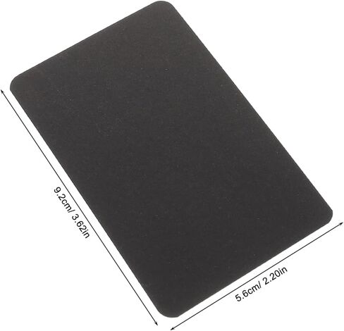 Housoutil 100pcs Black Blank Cards DIY Note Cards for Craft Projects Drawing and Study 3.5 x 2.5 Inch Blank Playing for Parties and Signature Greetings in Saudi Arabia