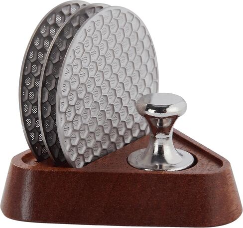 3cps 53.5 مللي متر شاشة عفريت 316 فلتر قابل لإعادة الاستخدام من الفولاذ المقاوم للصدأ لمرشح الإسبريسو لبريفيل باريستا إكسبريس (BES870) Pro Touch Bambino Infuser in Kuwait