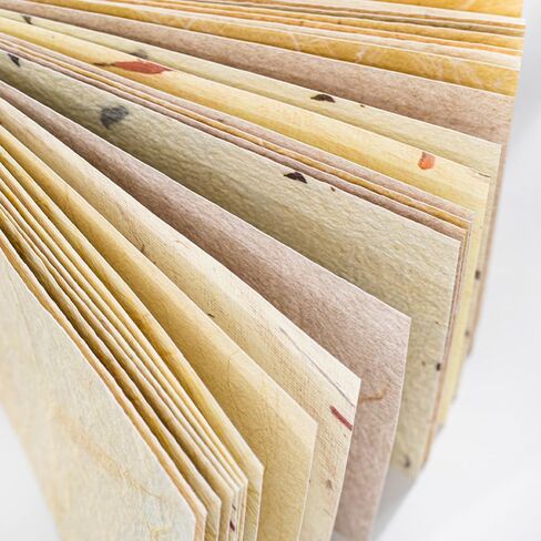 1 Pack of 30 Vintage Textured Handmade Specialty Papers – Perfect for Scrapbook, Journal, Arts and Crafts, Collage, and Photo Album Decor – Ideal Gift for Crafters, Artists, and DIY Enthusiasts Yellow in Saudi Arabia