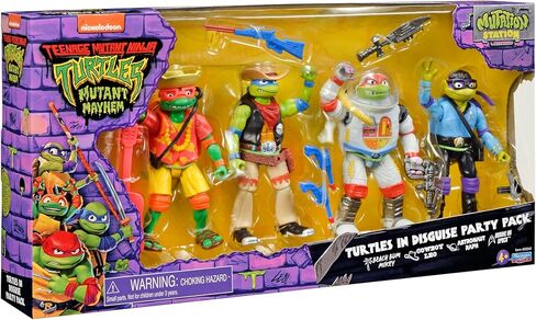 TMNT MOVIE TURTLES IN DISGUISE PARTY (83342), standard in Saudi Arabia