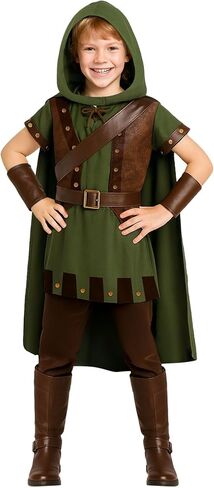 Morph Forest Hero Costume, Archer Costume Kids, Book Character Costumes For Boys And Girls, World Book Day Costumes For Boys in Saudi Arabia