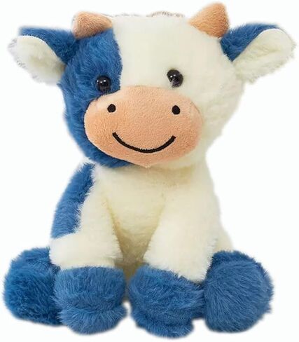 Cow Stuffed Animals Soft Plush Cute Cow Doll for Boys Girls 8in (zuo NIU fense) in Saudi Arabia