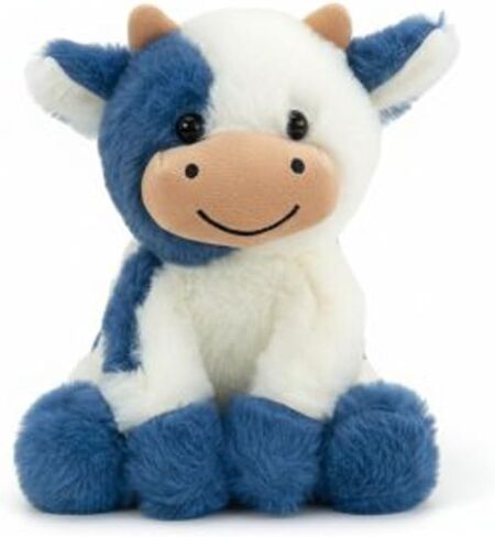Cow Stuffed Animals Soft Plush Cute Cow Doll for Boys Girls 8in (zuo NIU fense) in Saudi Arabia