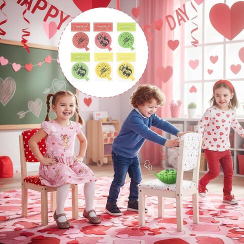 12 Pack Valentine's Day Whoopee Cushions Set, Skunk Whoopee Cushion with Self Sealing Bag Packaging Card Head, Valentine Fart Prank Kit Toys Party Favors Novelty Trick Joke Gift for Office Home in Saudi Arabia