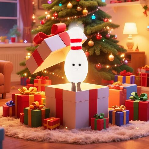 Apricot Lamb Happy Bowling Stuffed Animals for Kids, Soft Cute Plush Toys for Baby Girl and Boy, Fluffy Happy Bowling 9.5 Inches in Saudi Arabia