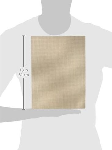 Mill Hill PP3 14 Count Perforated Paper, 9 by 12-Inch, Antique Brown, 2 Per Package in Saudi Arabia