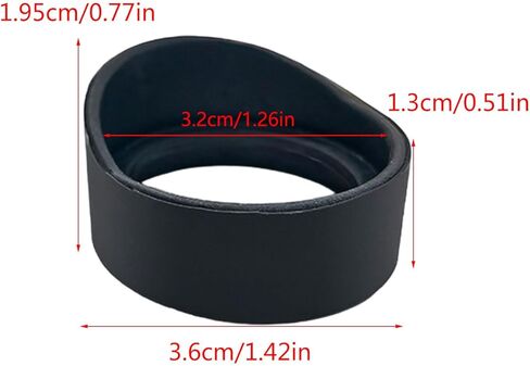 Rubber Eyepiece Eye Shield 28mm-37mm Professional Eyes Guard Cup for Microscopes Eyepieces Monoculars Eyepiece Cover in Saudi Arabia