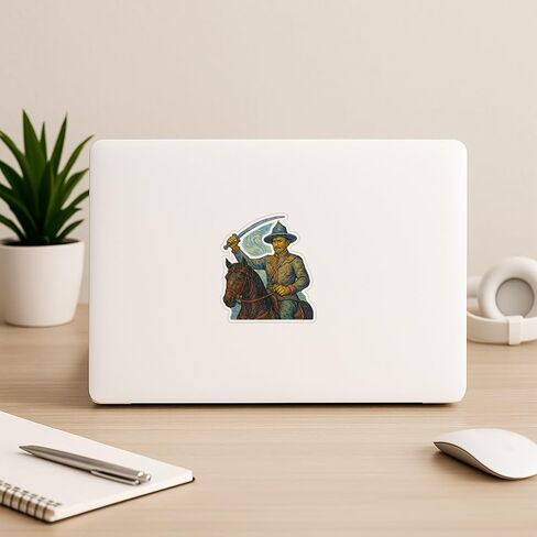 (3 Pack) Taksin The Great Post-Impressionist Gogh Style Sticker (2.75" x 3.25") in Saudi Arabia
