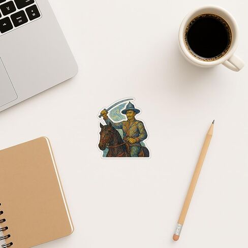(3 Pack) Taksin The Great Post-Impressionist Gogh Style Sticker (2.75" x 3.25") in Saudi Arabia