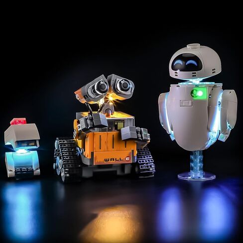 ضوء LIGHTAILING لـ Lego-43279 Wall-E وEVE - سهل التركيب، أسلاك مخفية، ديكور منزلي وجاهز للهدايا (النموذج غير متضمن) in Saudi Arabia