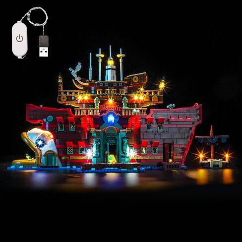 BrickBling LED Light Only, Compatible with Lego One Piece The Baratie Floating Restaurant 75640 - Excluding Model (Touch-Sensitive Switch with dimming Function) in Saudi Arabia