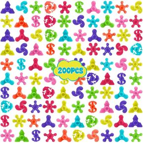 100 قطعة من ألعاب فيدجيت سبينر الصغيرة لتفضلات الحفلات، ألعاب فيدجيت كبيرة الحجم للأطفال البالغين، ألعاب حسية لتخفيف التوتر من أجل حشو سلة عيد الفصح وجوائز عيد الحب في الفصول الدراسية in Kuwait