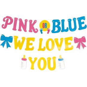 She's Ready to Pop Banner - Baby Shower Decor with Soda Bottle, Popcorn & Onesie - Funny Pregnancy Sign for Gender Reveal, Nesting Party in Kuwait