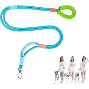 Hands Free Dog Leash,5 Ft Heavy Duty Training Leash, Adjustable Waist & Crossbody Leashes,Heavy Duty Nylon Rope, Double Nylon Rope for Dog Walking Training (Black) in Saudi Arabia