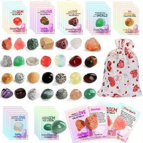 24 Pack Valentine’s Day Crystal Growing Science Kits for Kids, Classroom Exchange Gifts with Cards, School Valentines Day Activities in Saudi Arabia