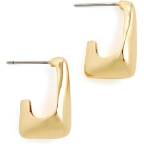 Madewell Women's Sculptural Tear Drop Hoops in Kuwait