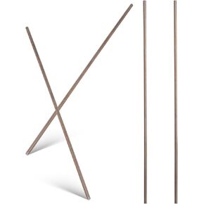 Veemoon سلك تنجستن عالي الحرارة 2462 درجة فهرنهايت، 4 قطع درجة حرارة عالية لفرن السيراميك المقاوم للمجوهرات سلك أدوات إطلاق الفخار التنغستن لفائف معدنية فرن مقاوم للحرارة 20. 00x0. 30x0. in Kuwait