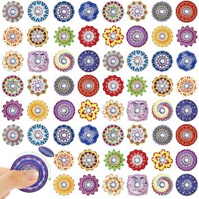 Soulchen 100 Pack Mini Fidget Spinner Toys Valentines Party Favors Basket Goodie Bag Filler Gift, Stress Relief Sensory Toy for Children, Teens, Adults, Treasure Box Stuffers Classroom Prizes Supplies in Kuwait