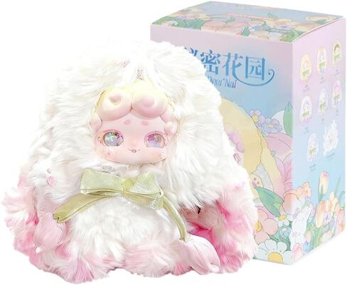 صندوق أعمى من القطيفة من سلسلة Goodnight Bunny Secret Garden قطعة واحدة (1 من 8 أنماط محتملة) ألعاب لطيفة قابلة للتجميع هدايا عيد ميلاد (صندوق أعمى قطعة واحدة) in Kuwait